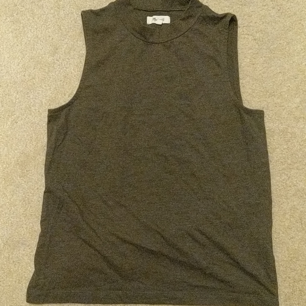 EUC Madewell mock neck tank